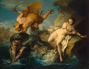 Charles-Amedee-Philippe van Loo Perseus and Andromeda oil painting reproduction